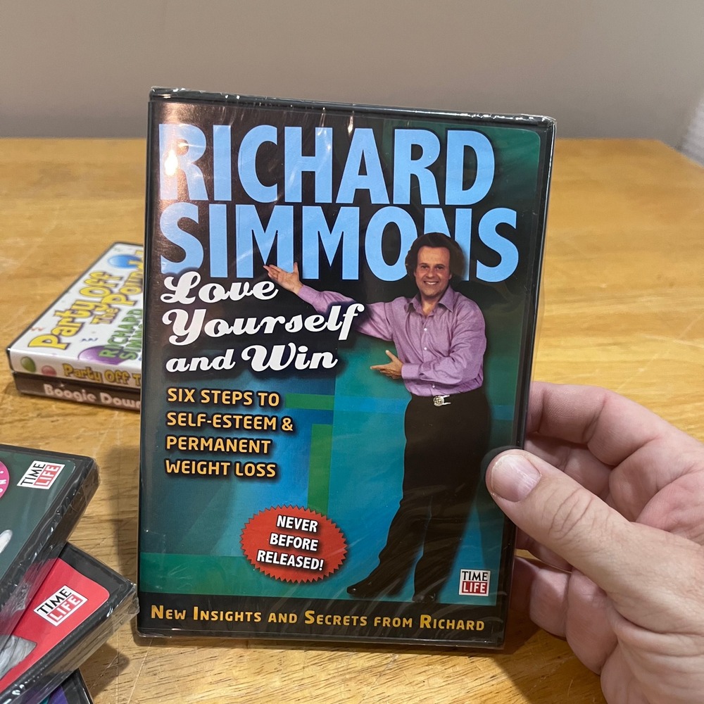 Richard Simmons Sweatin to the Oldies 1-4 DVD Set Party Boogie Down 7 DVDs NEW - Picture 5 of 7